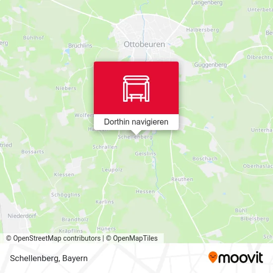 Schellenberg Karte