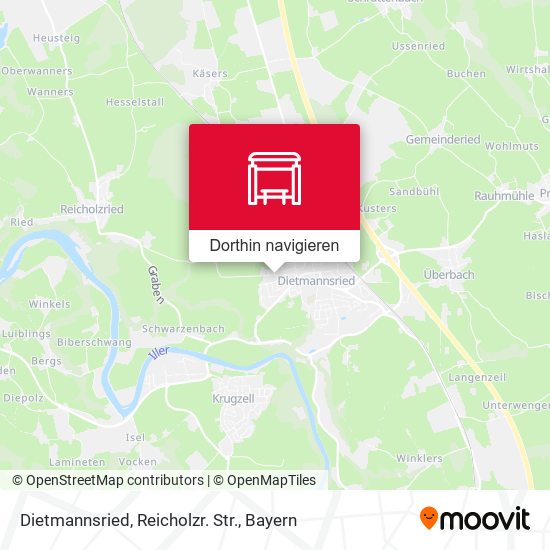 Dietmannsried, Reicholzr. Str. Karte