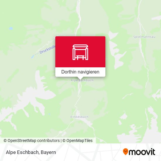 Alpe Eschbach Karte