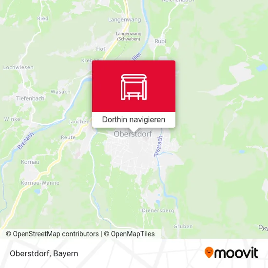 Oberstdorf Karte