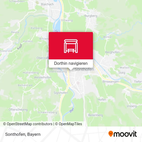 Sonthofen Karte