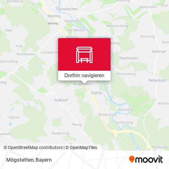 Mögstetten Karte