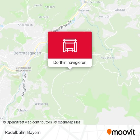 Rodelbahn Karte