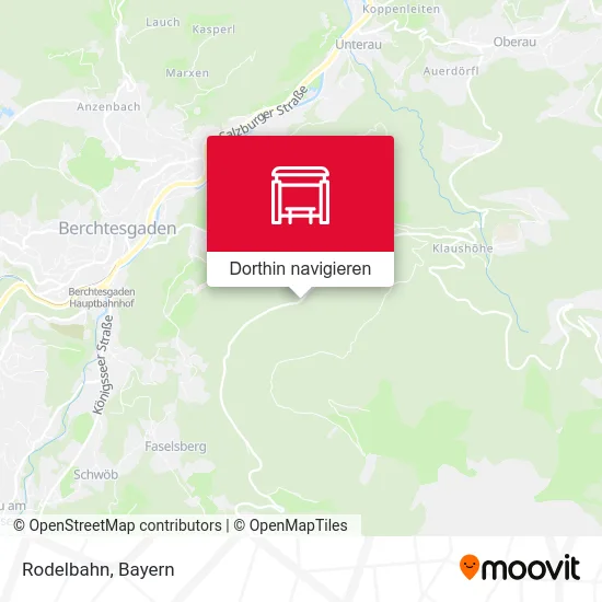 Rodelbahn Karte