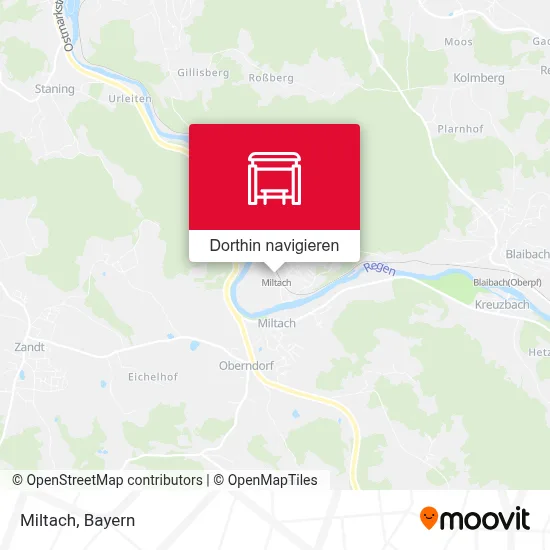 Miltach Karte
