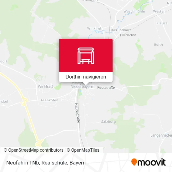 Neufahrn I Nb, Realschule Karte