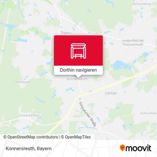 Konnersreuth Karte