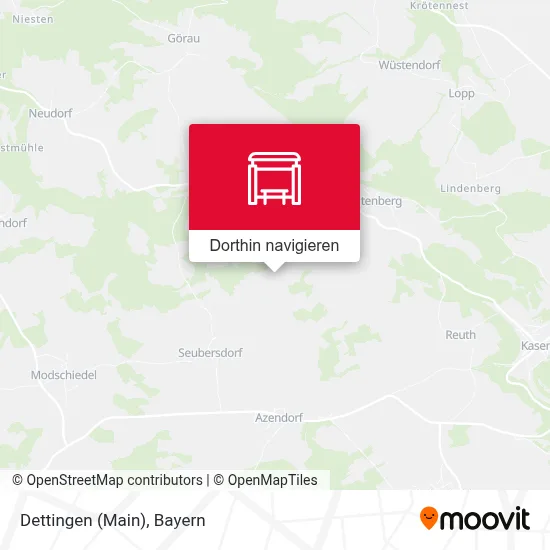 Dettingen (Main) Karte