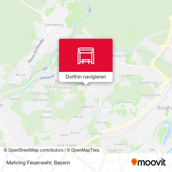 Mehring Feuerwehr Karte