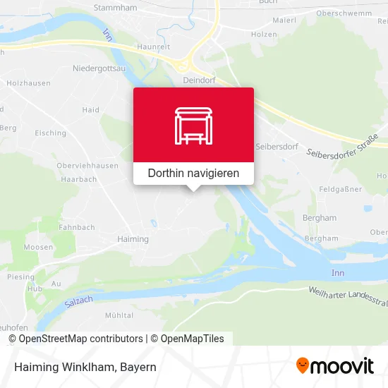 Haiming Winklham Karte