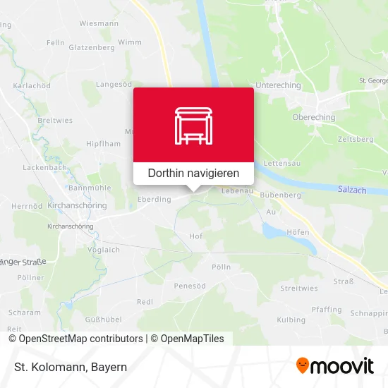 St. Kolomann Karte