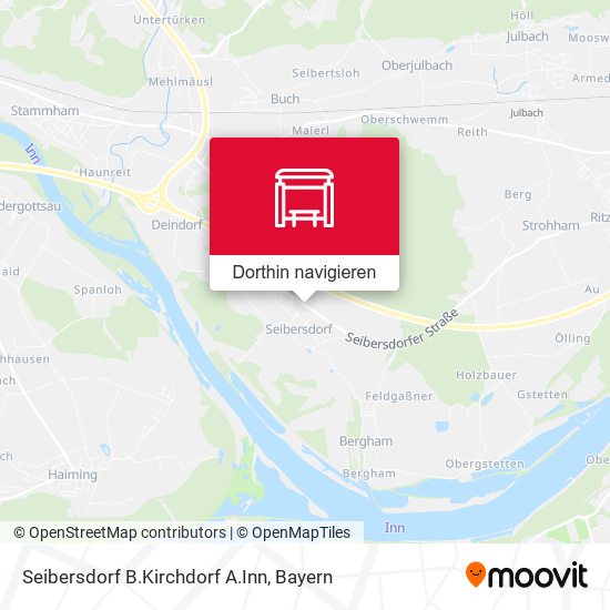 Seibersdorf B.Kirchdorf A.Inn Karte
