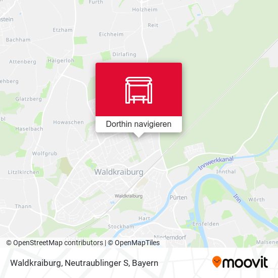 Waldkraiburg, Neutraublinger S Karte