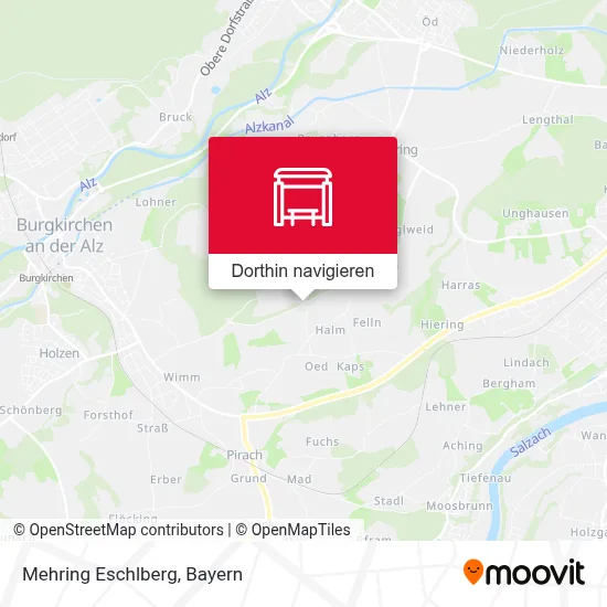 Mehring Eschlberg Karte