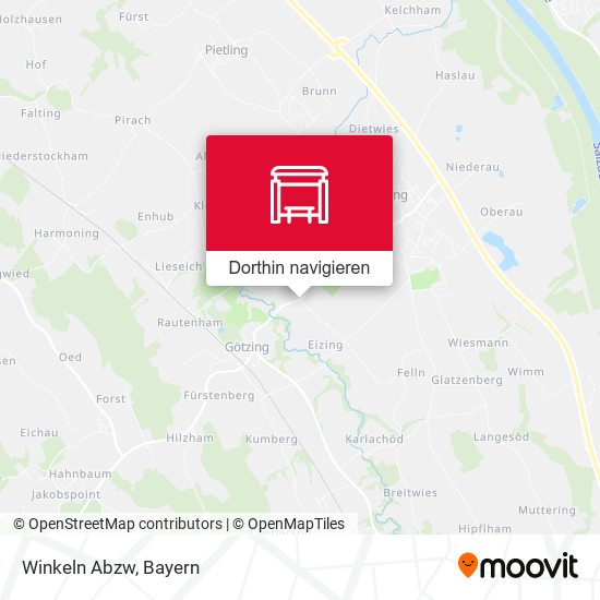 Winkeln Abzw Karte