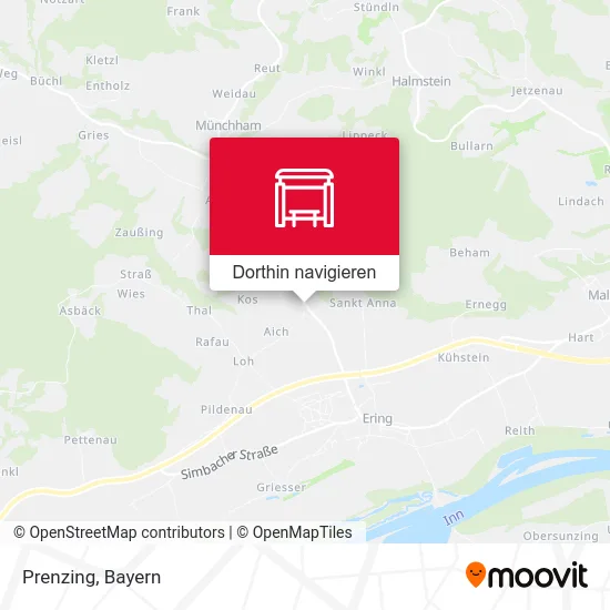 Prenzing Karte