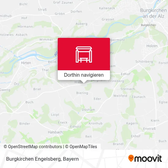 Burgkirchen Engelsberg Karte