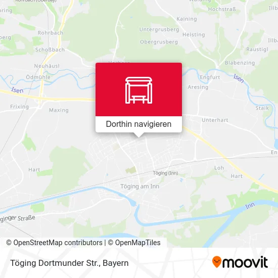 Töging Dortmunder Str. Karte