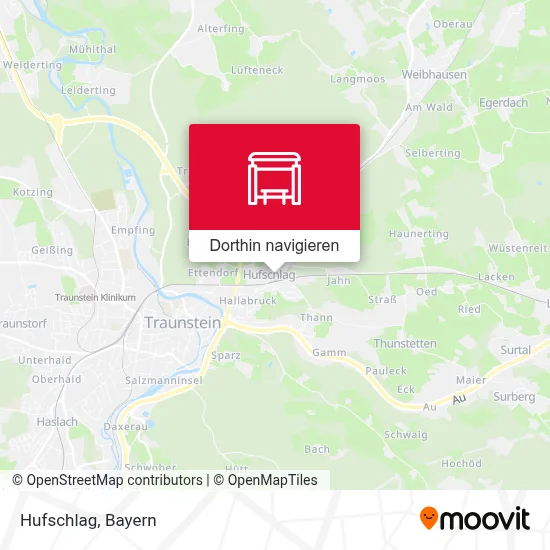 Hufschlag Karte