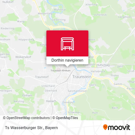 Ts Wasserburger Str. Karte