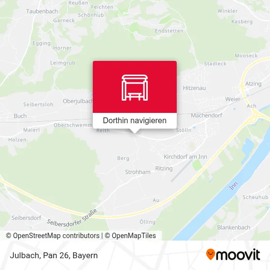 Julbach, Pan 26 Karte