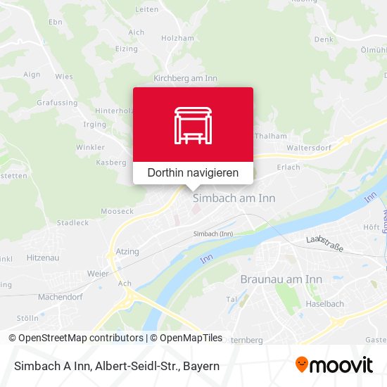Simbach A Inn, Albert-Seidl-Str. Karte