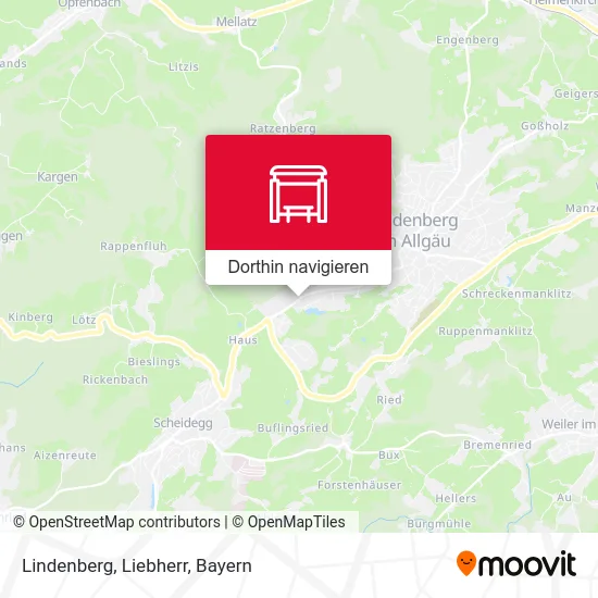 Lindenberg, Liebherr Karte