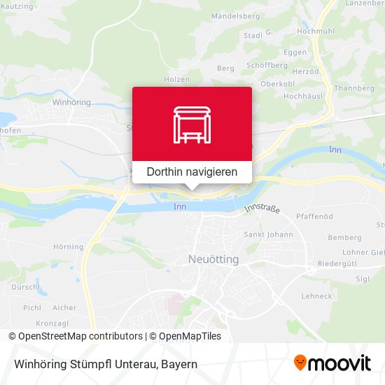 Winhöring Stümpfl Unterau Karte