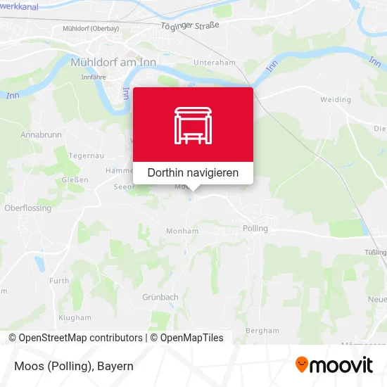 Moos (Polling) Karte