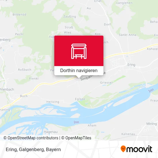 Ering, Galgenberg Karte