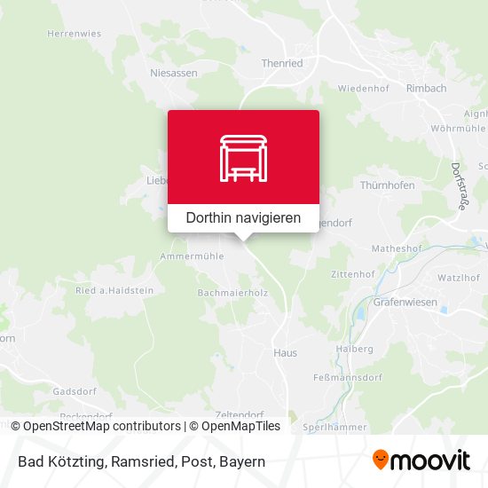 Bad Kötzting, Ramsried, Post Karte