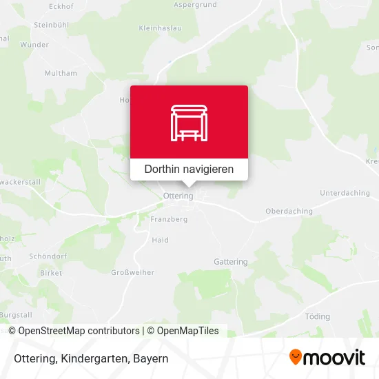 Ottering, Kindergarten Karte