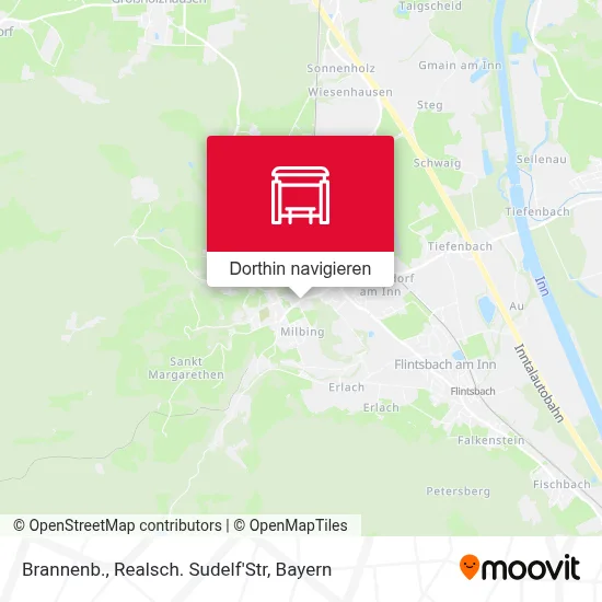 Brannenb., Realsch. Sudelf'Str Karte
