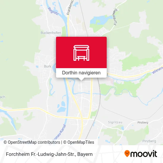 Forchheim Fr.-Ludwig-Jahn-Str. Karte