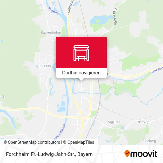 Forchheim Fr.-Ludwig-Jahn-Str. Karte