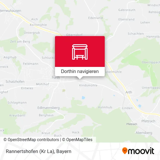 Rannertshofen (Kr La) Karte