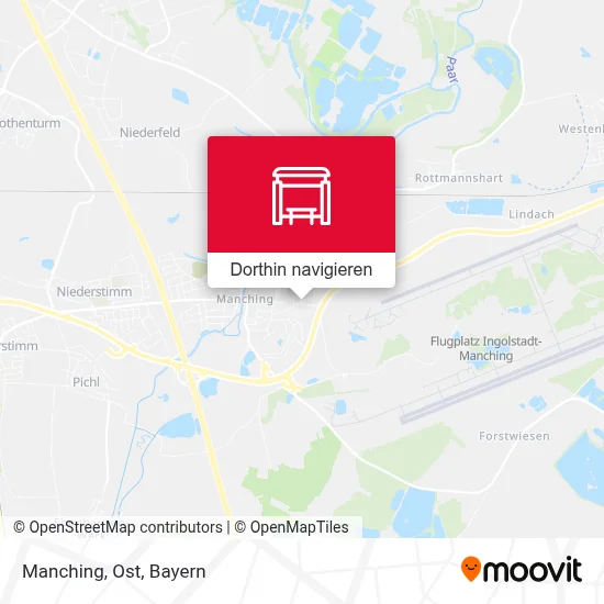 Manching, Ost Karte