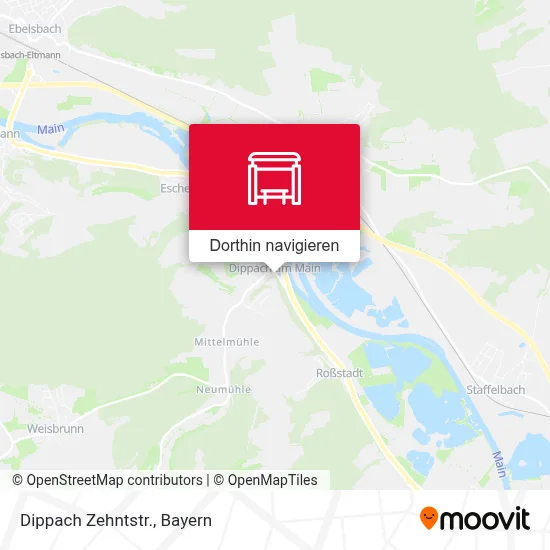 Dippach Zehntstr. Karte