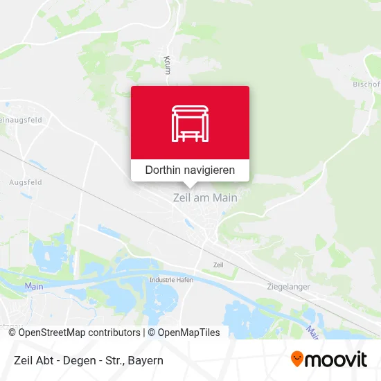 Zeil Abt - Degen - Str. Karte