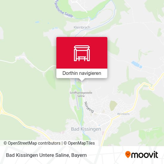 Bad Kissingen Untere Saline Karte