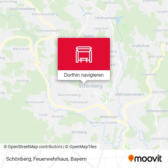 Schönberg, Feuerwehrhaus Karte