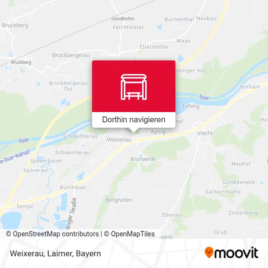 Weixerau, Laimer Karte