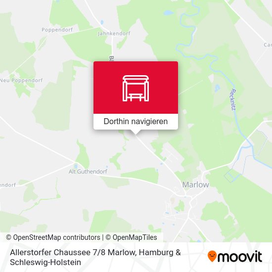 Allerstorfer Chaussee 7 / 8 Marlow Karte