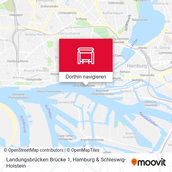 Landungsbrücken Brücke 1 Karte
