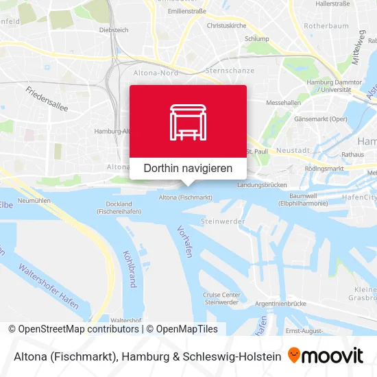 Altona (Fischmarkt) Karte