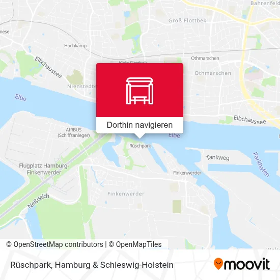 Rüschpark Karte