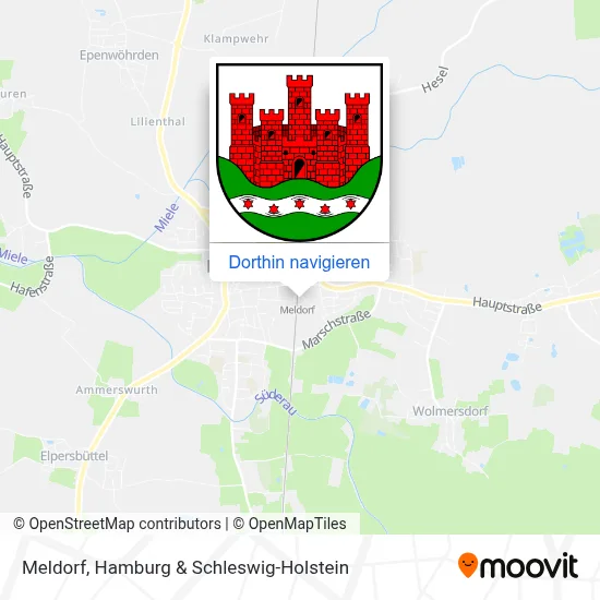 Meldorf Karte