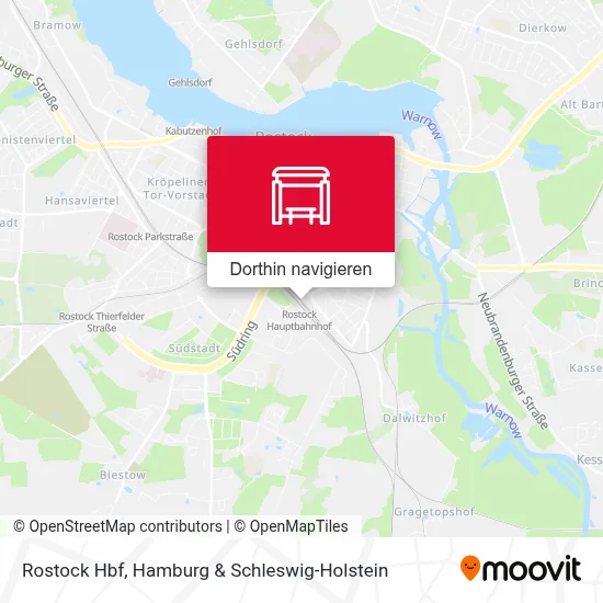 Rostock Hbf Karte