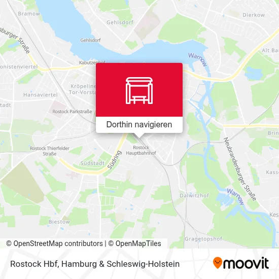 Rostock Hbf Karte
