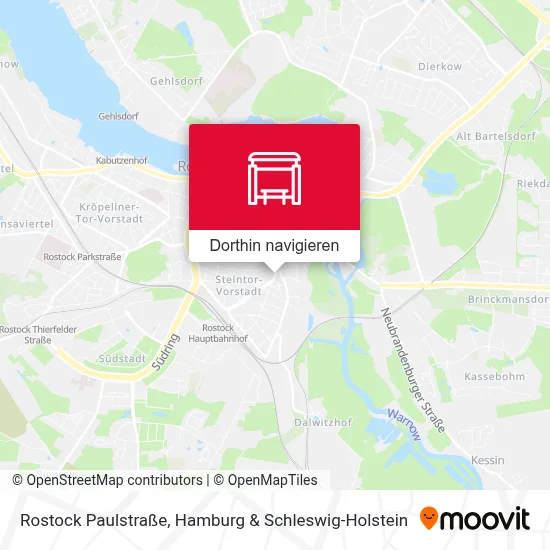 Rostock Paulstraße Karte